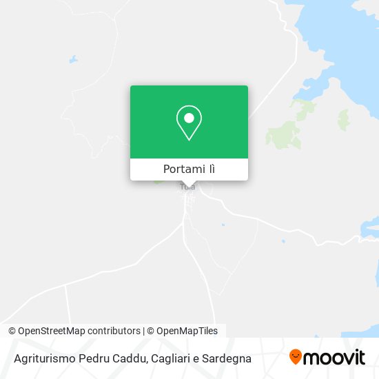 Mappa Agriturismo Pedru Caddu
