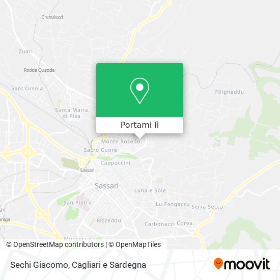 Mappa Sechi Giacomo