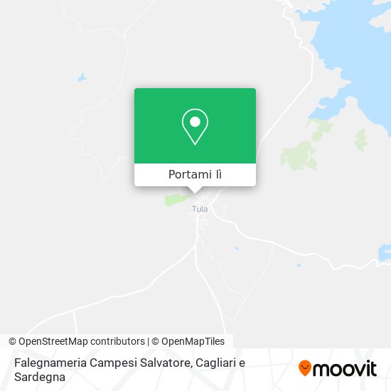 Mappa Falegnameria Campesi Salvatore