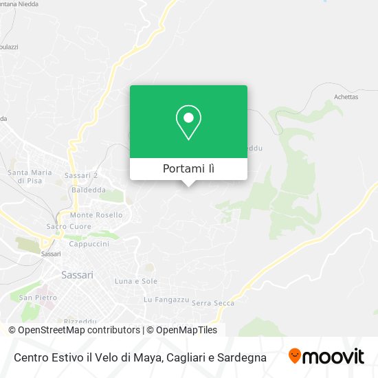 Mappa Centro Estivo il Velo di Maya
