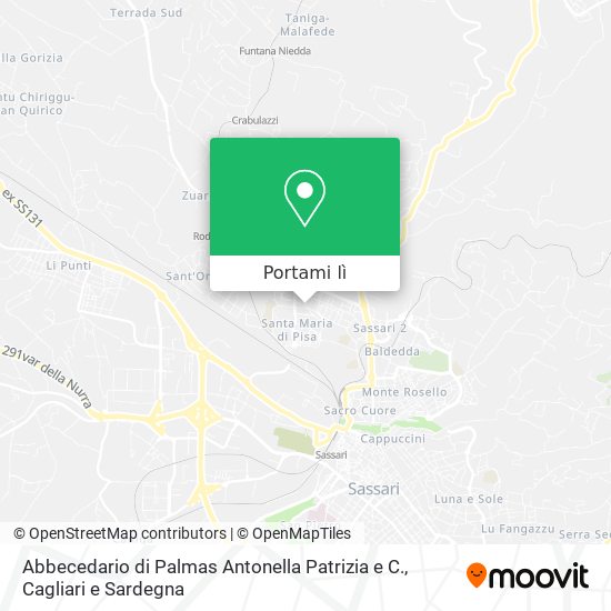 Mappa Abbecedario di Palmas Antonella Patrizia e C.