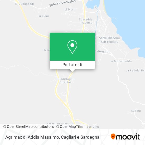 Mappa Agrimax di Addis Massimo