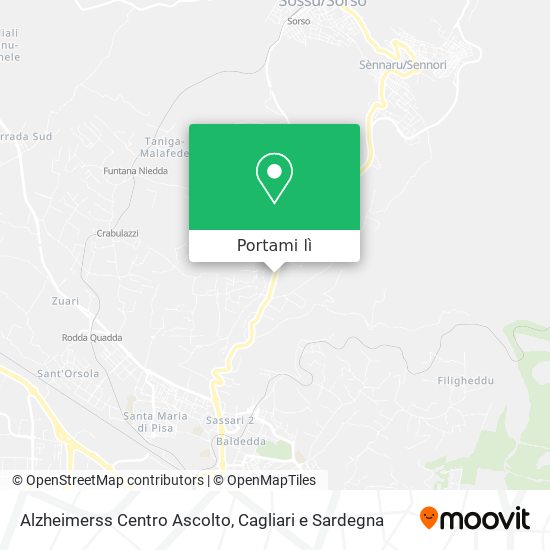 Mappa Alzheimerss Centro Ascolto