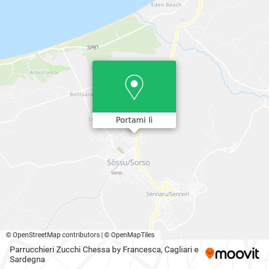 Mappa Parrucchieri Zucchi Chessa by Francesca
