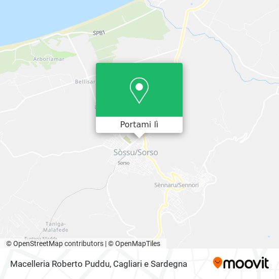 Mappa Macelleria Roberto Puddu