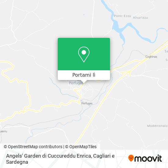 Mappa Angels' Garden di Cuccureddu Enrica