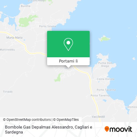 Mappa Bombole Gas Depalmas Alessandro
