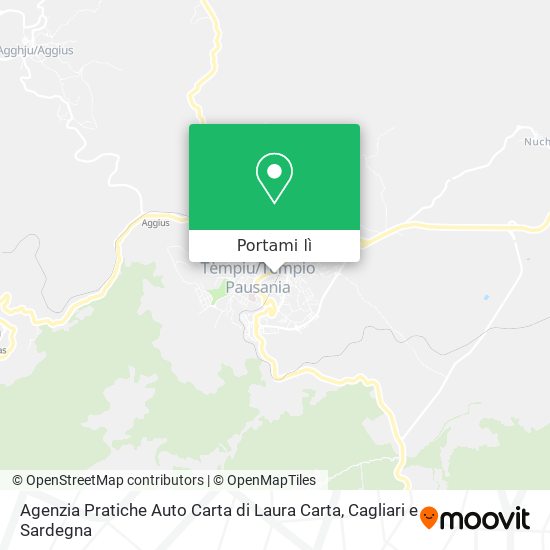 Mappa Agenzia Pratiche Auto Carta di Laura Carta