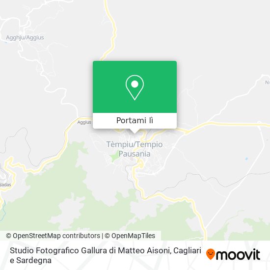 Mappa Studio Fotografico Gallura di Matteo Aisoni