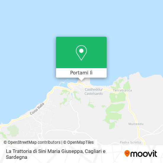 Mappa La Trattoria di Sini Maria Giuseppa