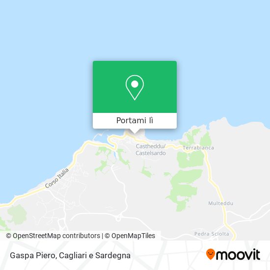Mappa Gaspa Piero
