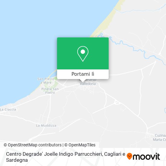 Mappa Centro Degrade' Joelle Indigo Parrucchieri