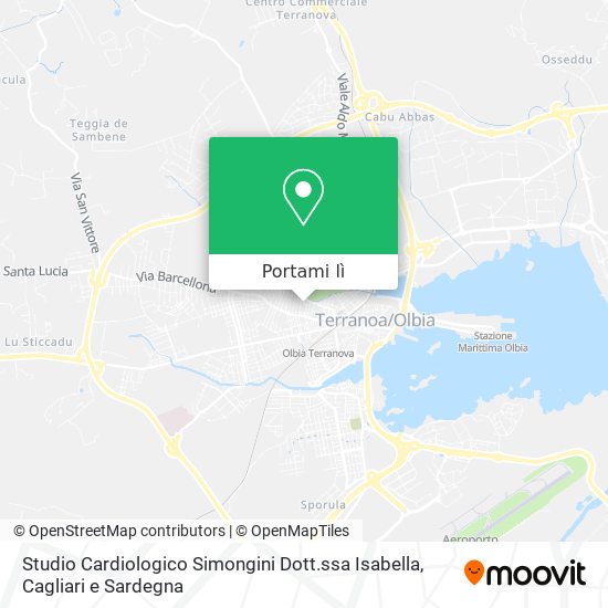 Mappa Studio Cardiologico Simongini Dott.ssa Isabella