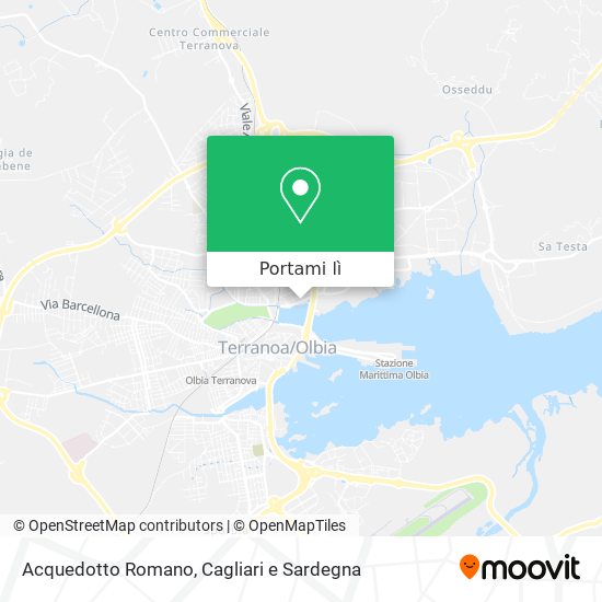 Mappa Acquedotto Romano