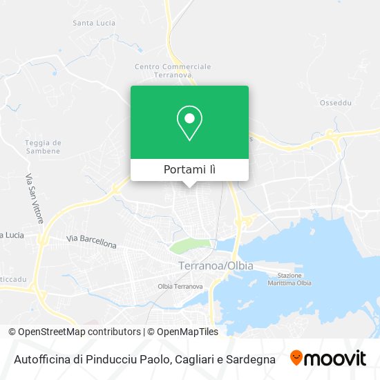 Mappa Autofficina di Pinducciu Paolo