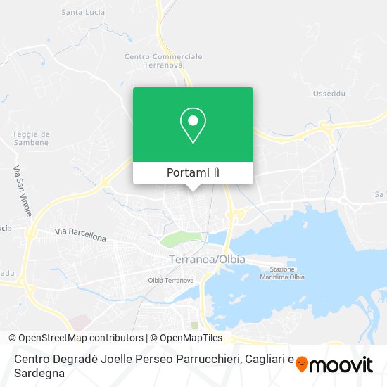 Mappa Centro Degradè Joelle Perseo Parrucchieri