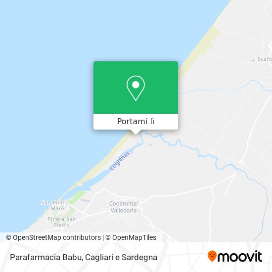 Mappa Parafarmacia Babu