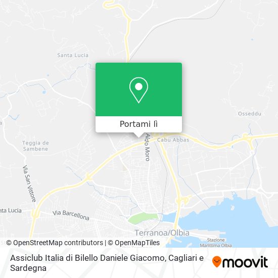 Mappa Assiclub Italia di Bilello Daniele Giacomo