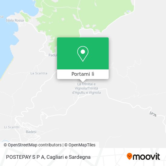 Mappa POSTEPAY S P A