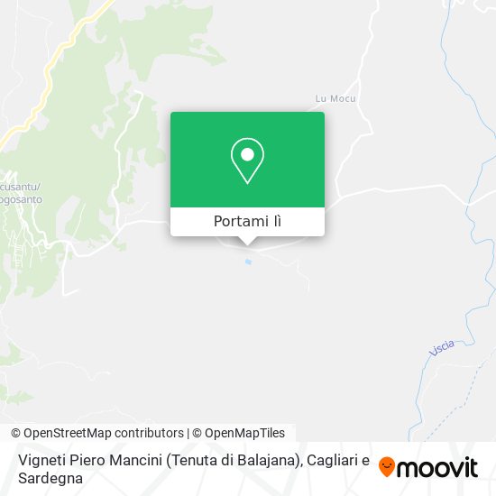 Mappa Vigneti Piero Mancini (Tenuta di Balajana)