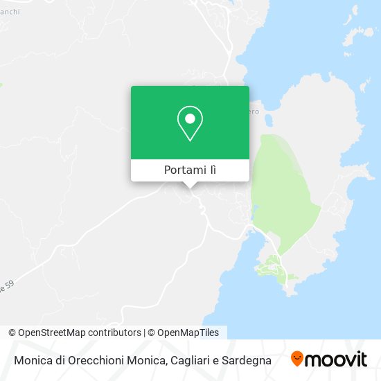 Mappa Monica di Orecchioni Monica