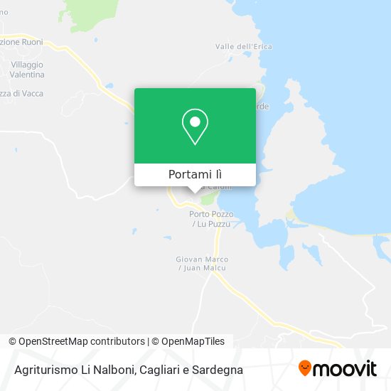 Mappa Agriturismo Li Nalboni
