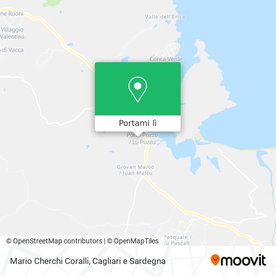 Mappa Mario Cherchi Coralli