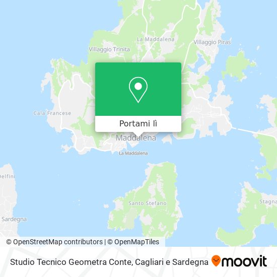Mappa Studio Tecnico Geometra Conte