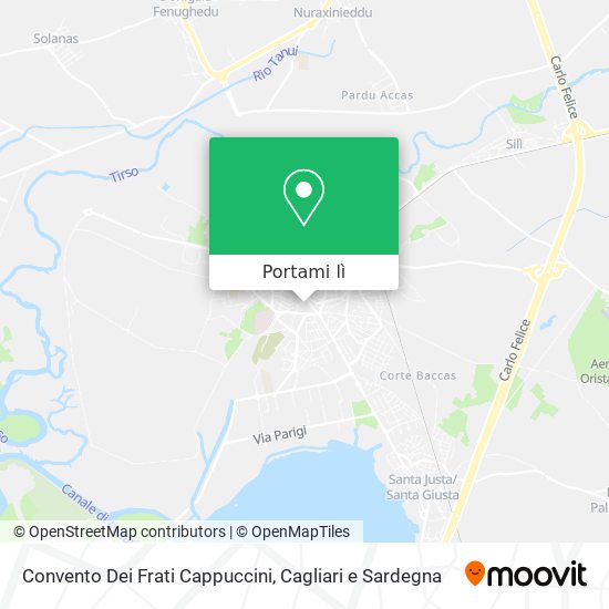 Mappa Convento Dei Frati Cappuccini