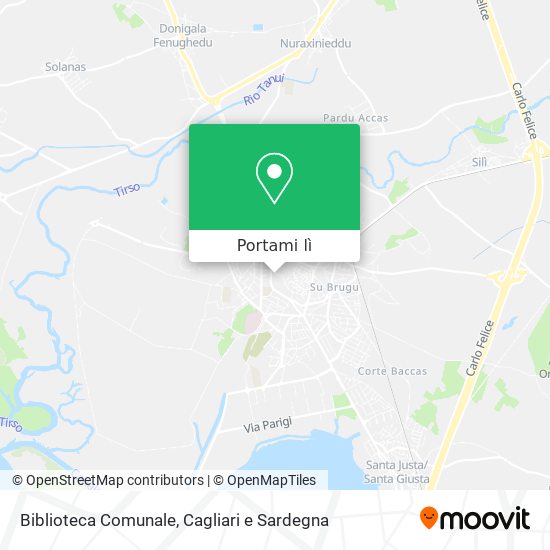 Mappa Biblioteca Comunale