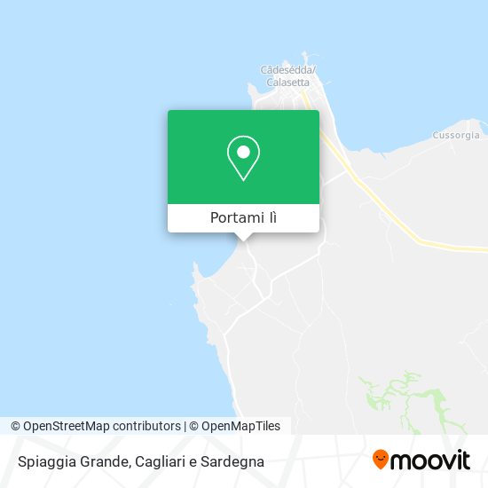 Mappa Spiaggia Grande