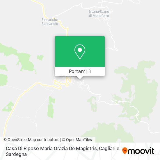 Mappa Casa Di Riposo Maria Orazia De Magistris