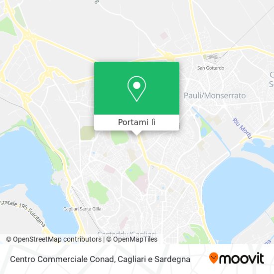 Mappa Centro Commerciale Conad