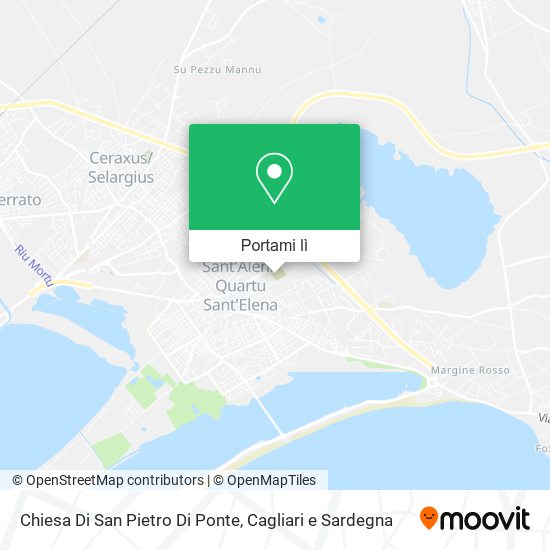 Mappa Chiesa Di San Pietro Di Ponte