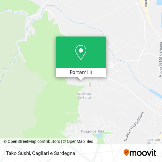 Mappa Tako Sushi