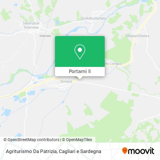 Mappa Agriturismo Da Patrizia