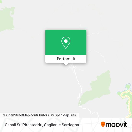 Mappa Canali Su Pirasteddu