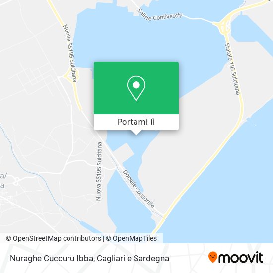 Mappa Nuraghe Cuccuru Ibba