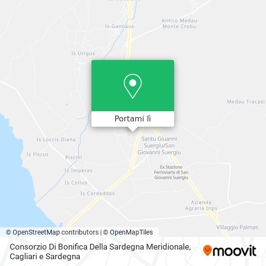 Mappa Consorzio Di Bonifica Della Sardegna Meridionale