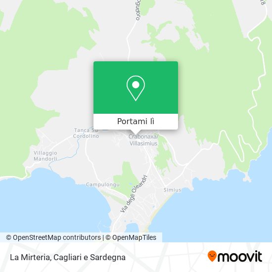 Mappa La Mirteria