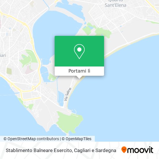 Mappa Stablimento Balneare Esercito