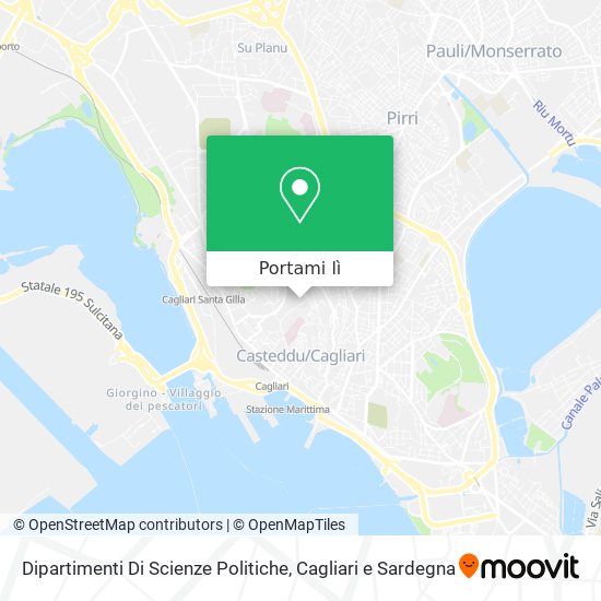 Mappa Dipartimenti Di Scienze Politiche