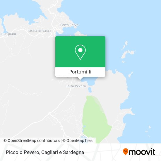 Mappa Piccolo Pevero