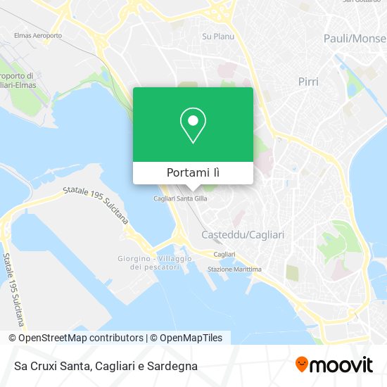 Mappa Sa Cruxi Santa