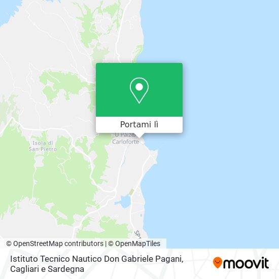 Mappa Istituto Tecnico Nautico Don Gabriele Pagani