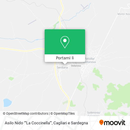 Mappa Asilo Nido ""La Coccinella""