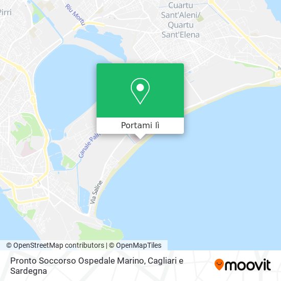 Mappa Pronto Soccorso Ospedale Marino