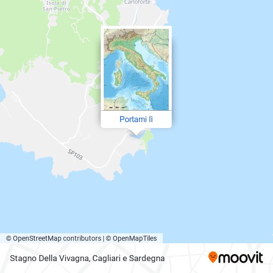 Mappa Stagno Della Vivagna