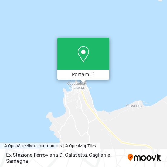 Mappa Ex Stazione Ferroviaria Di Calasetta