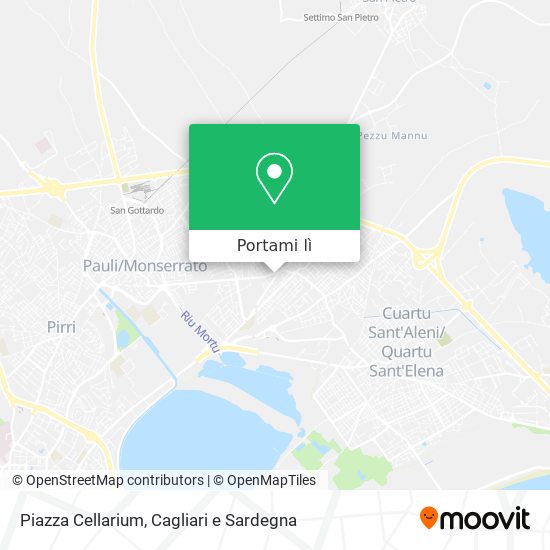 Mappa Piazza Cellarium